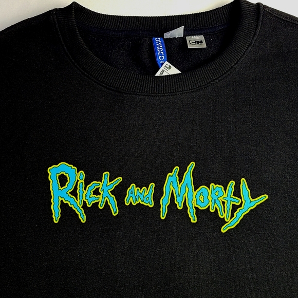 Rick and Morty Sweatshirt Size Large - Picture 5 of 5